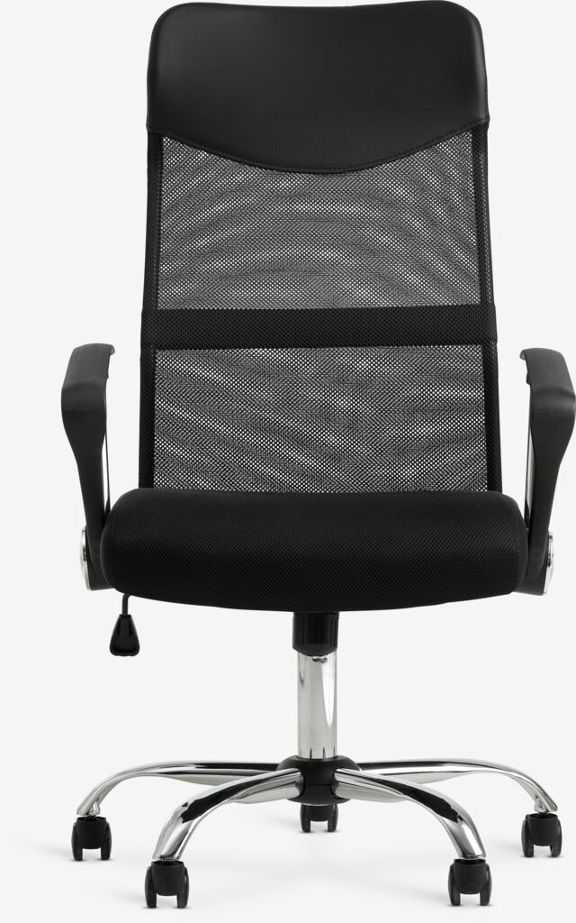BILLUM BILLUM cadeira de escritório malha preta