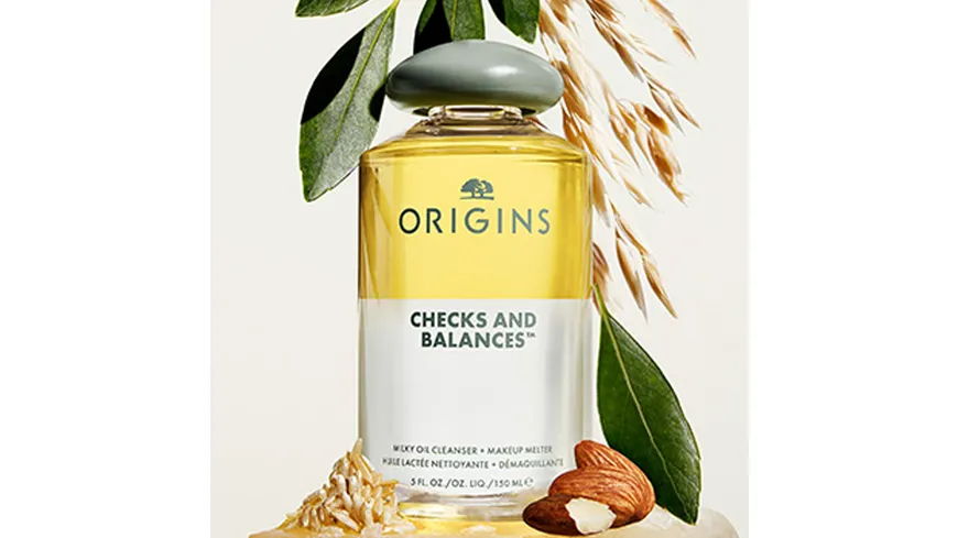 ORIGINS Checks And Balances™ Milky Oil Cleanser + Makeup Melter 150 ml