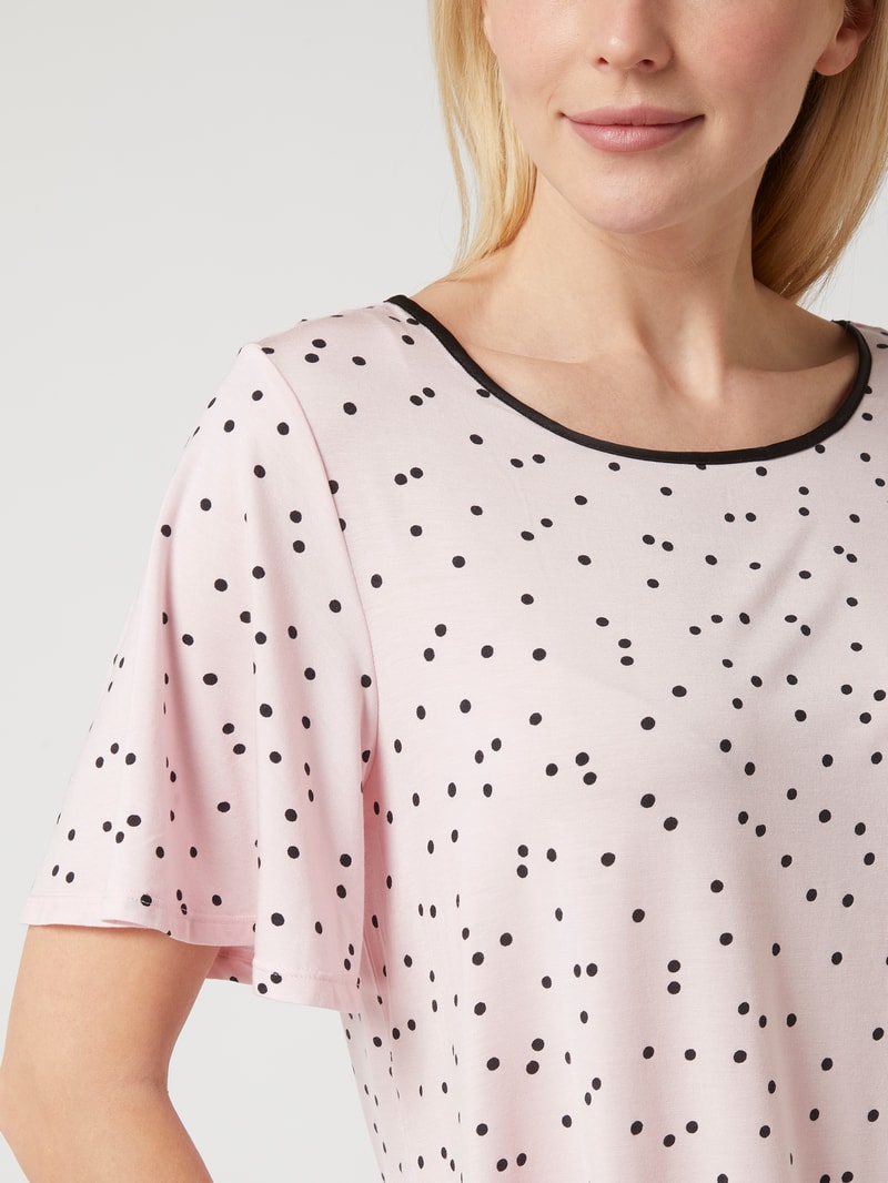 Pyjama mit Stretch-Anteil in hellrosa