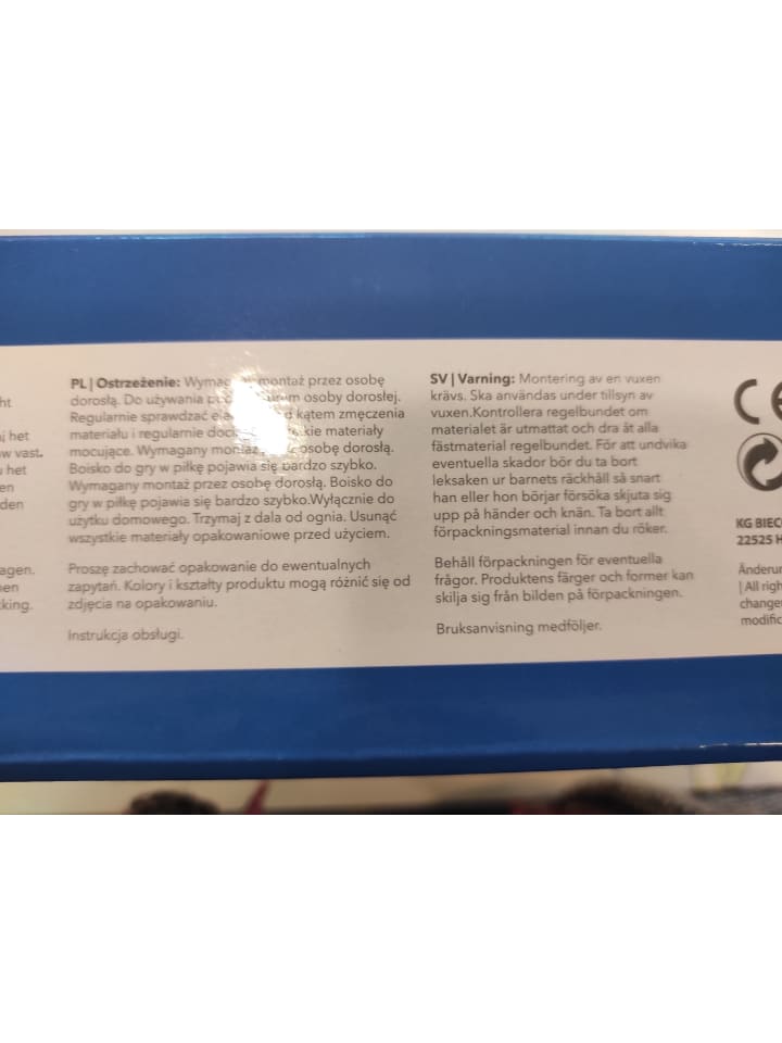 Bieco Spielwaren Spielbogen aus Holz Höhenverstellbar - ab Geburt in Blau günstig kaufen onesize