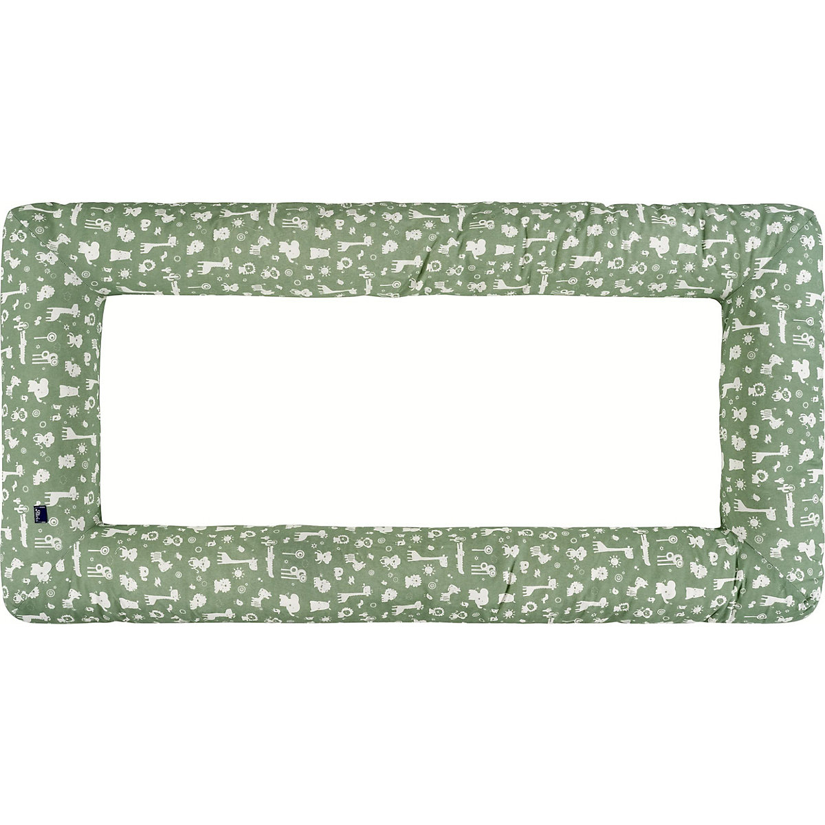 Schlummer-Carré Jersey Granite Animals