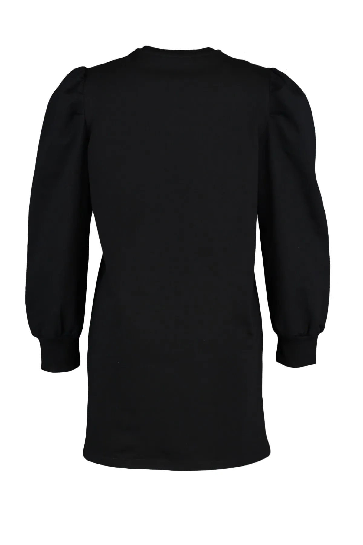 Trendyol Modest  Schwarze Strick-Tunika mit Rundhalsausschnitt und Schlitz und Ärmeldetail TCTSS21TN0257