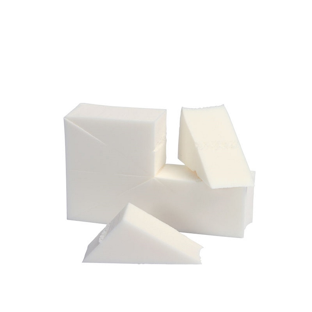Make-up studio Wedged Sponge Block (8 pcs) White Eponge