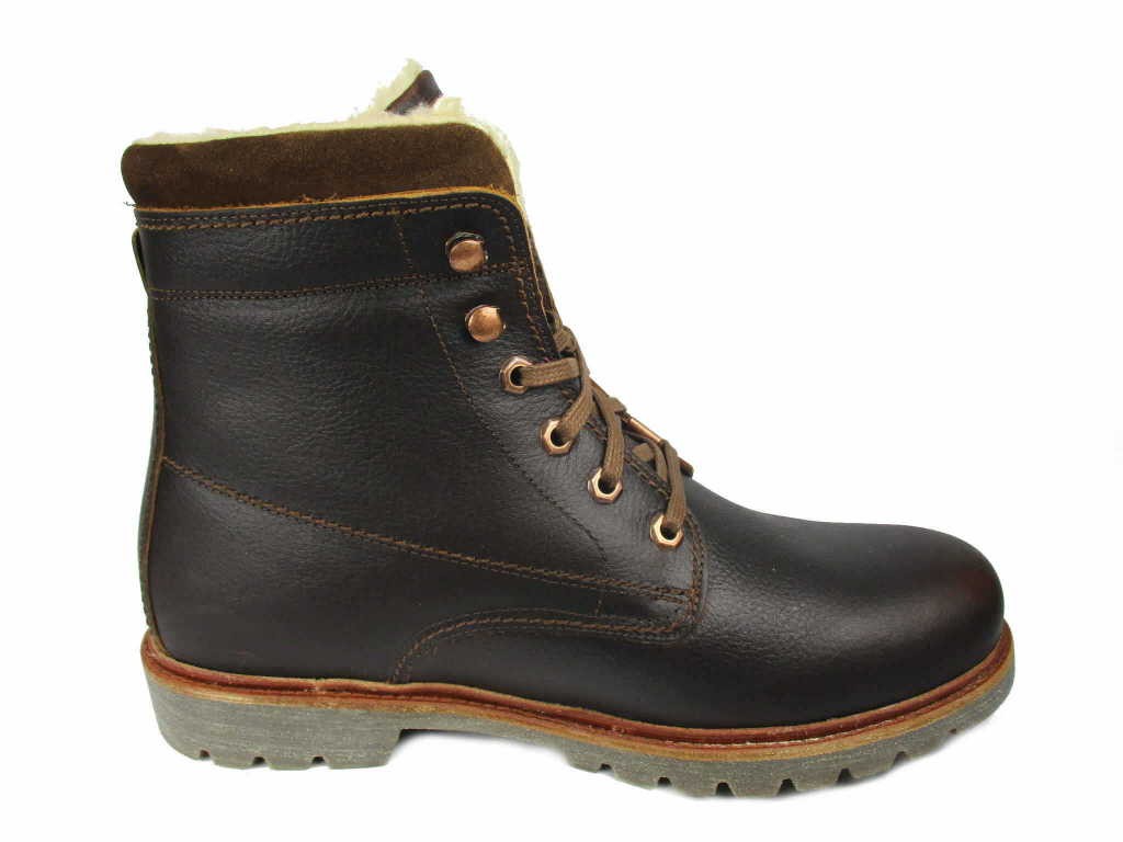 PANAMA JACK Schnür-Stiefeletten braun Panam 03 Aviator C23