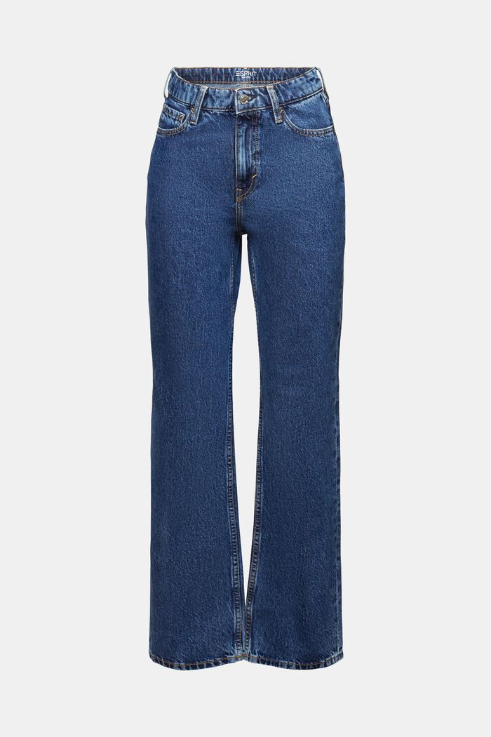 Retro-Jeans mit gerader Passform und hohem Bund