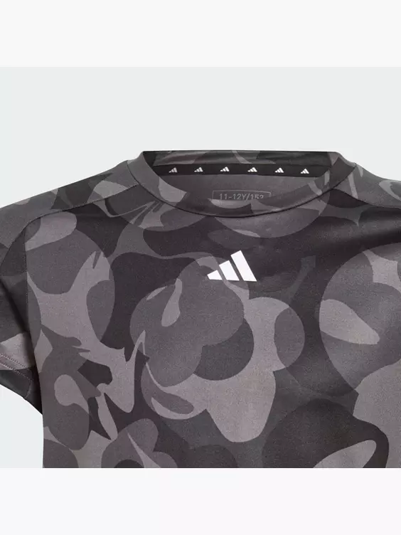 adidas Essentials AEROREADY Seasonal Print Kids Crop-Shirt
