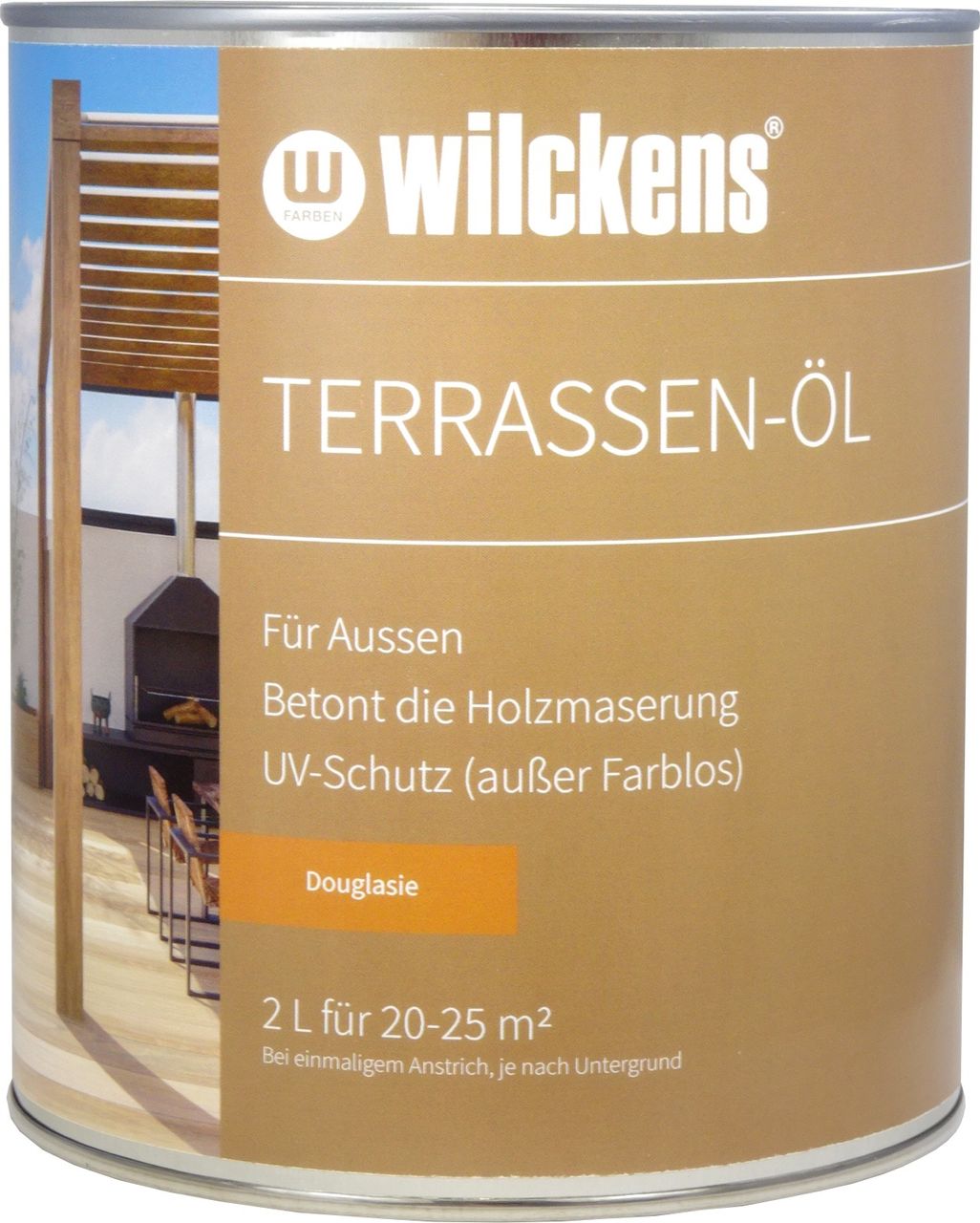 Wilckens Farben WILCWILCKENS Terrassen-Öl - ca. 2 Liter, Douglasie