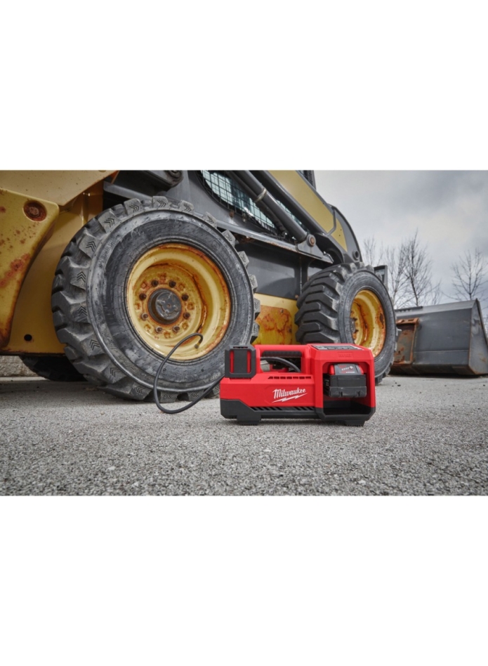 Milwaukee 4933478706 M18 BI-0 Μπαταρία καυσίμου Συμπιεστής ελαστικών 18V χωρίς μπαταρίες και φορτιστή