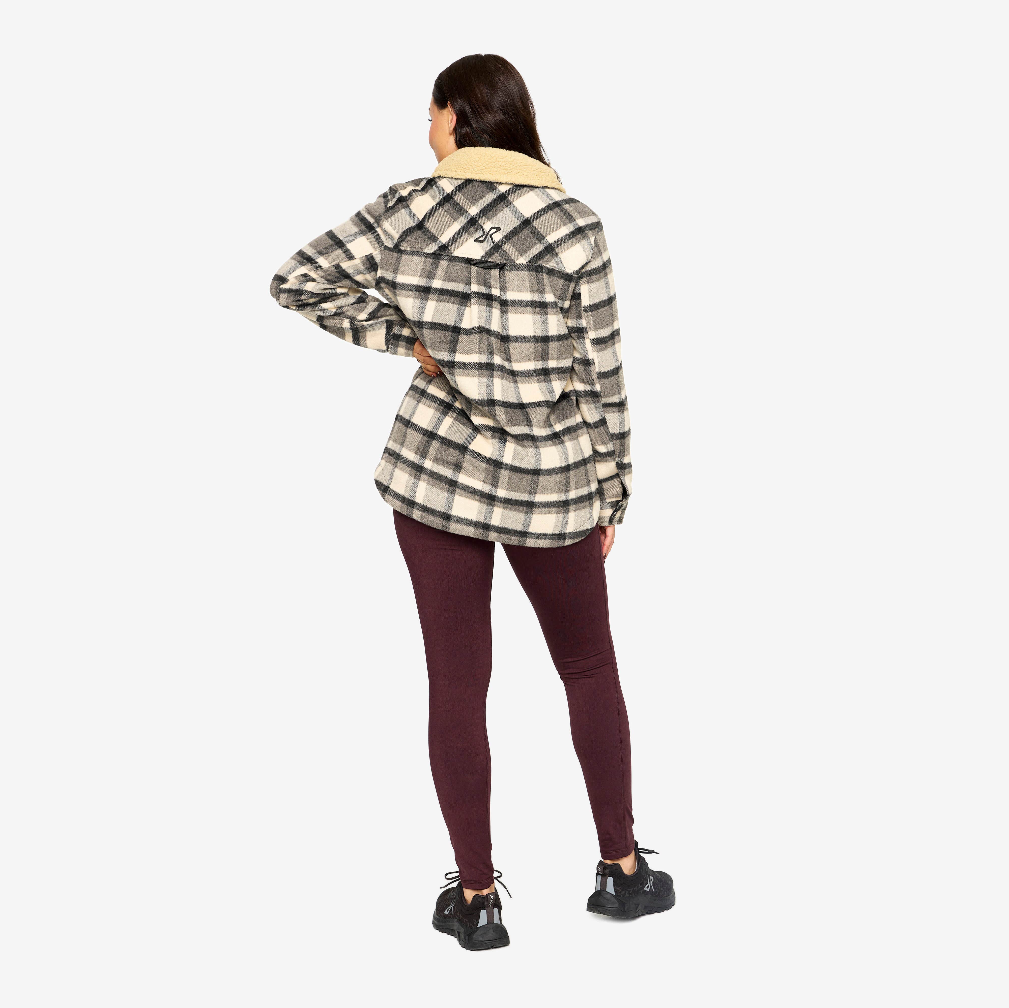 Lumber Jacket Femme Tofu/Anthracite