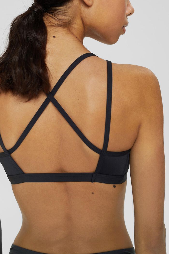 Recycelt: wattiertes Bustier-Top