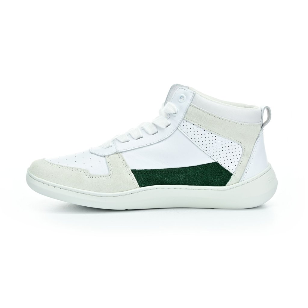 Skinners Oldschooler High Top Green/White Barfußstiefeletten