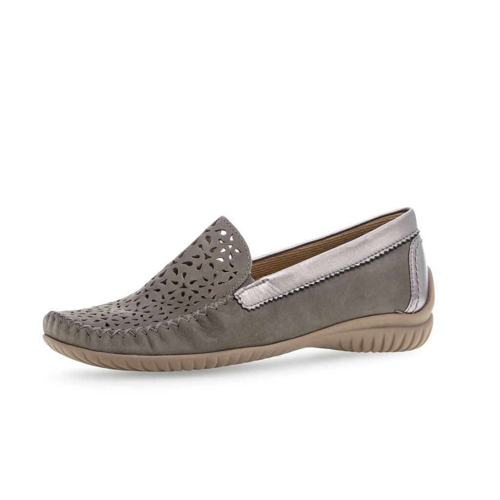 Gabor comfort Mokassin grau