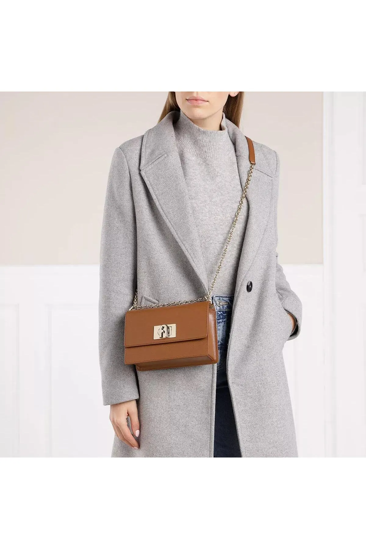 FURLA  1927 MINI CROSSBODY 20 Cognac H