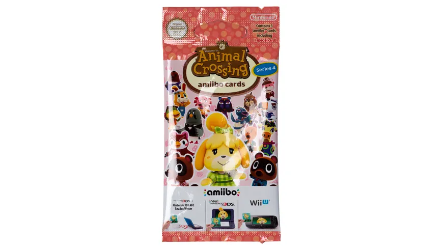 amiibo Animal Crossing - Serie 4 - 2x 3 Karten