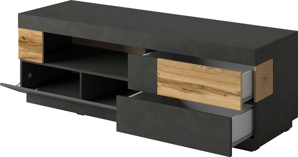 Helvetia Lowboard SILKE, Breite 160 cm