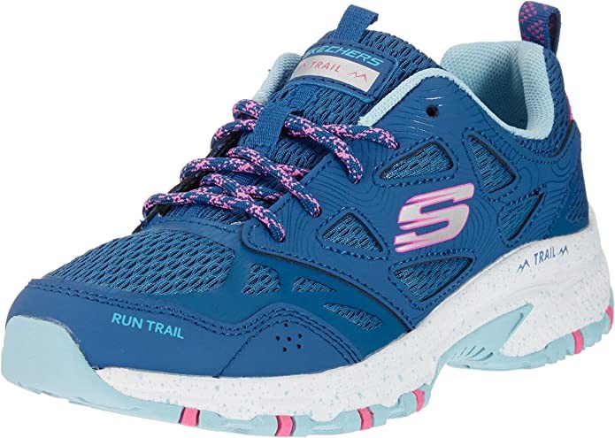SKECHERS Freizeit Schnürer blau