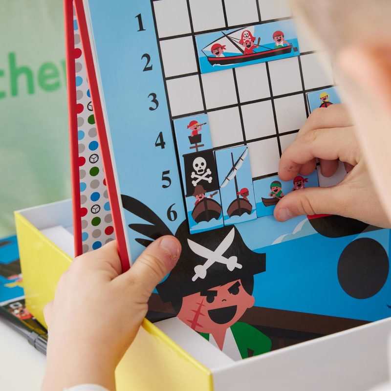 Jeu de bataille navale Piratalo Oxybul