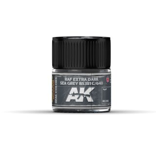 AK Real Colors RAF Extra Dark Sea Grey BS381C/640 (10ml)