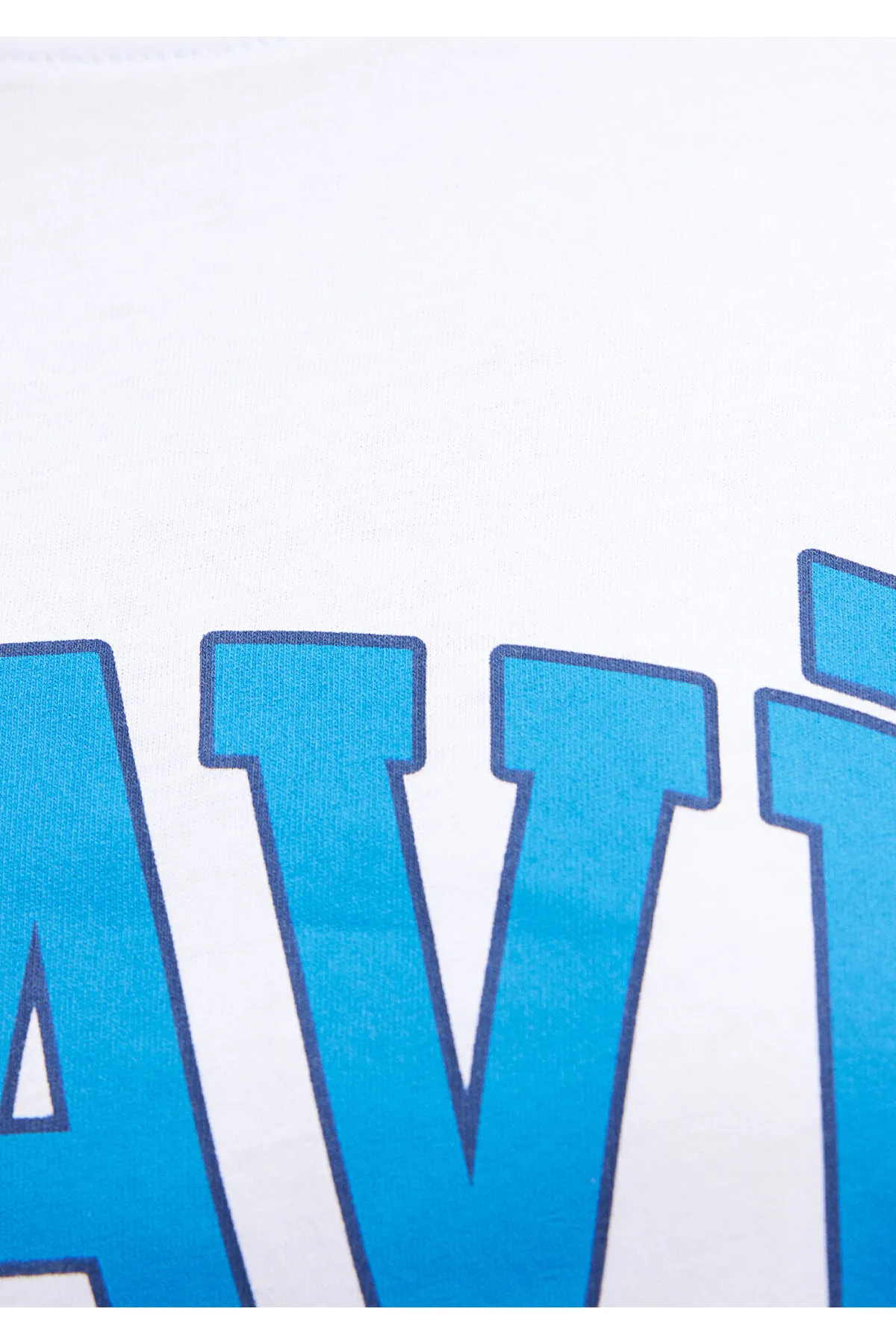 Mavi  Weißes T-Shirt mit Logo-Print, Übergröße/weiter Schnitt 1600843-70000