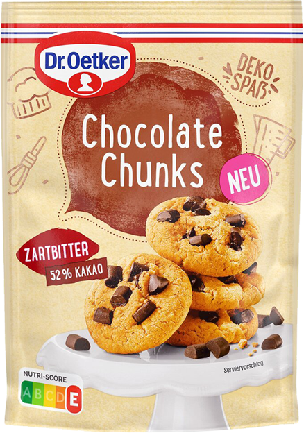 Dr. Oetker Chocolate Chunks Zartbitter