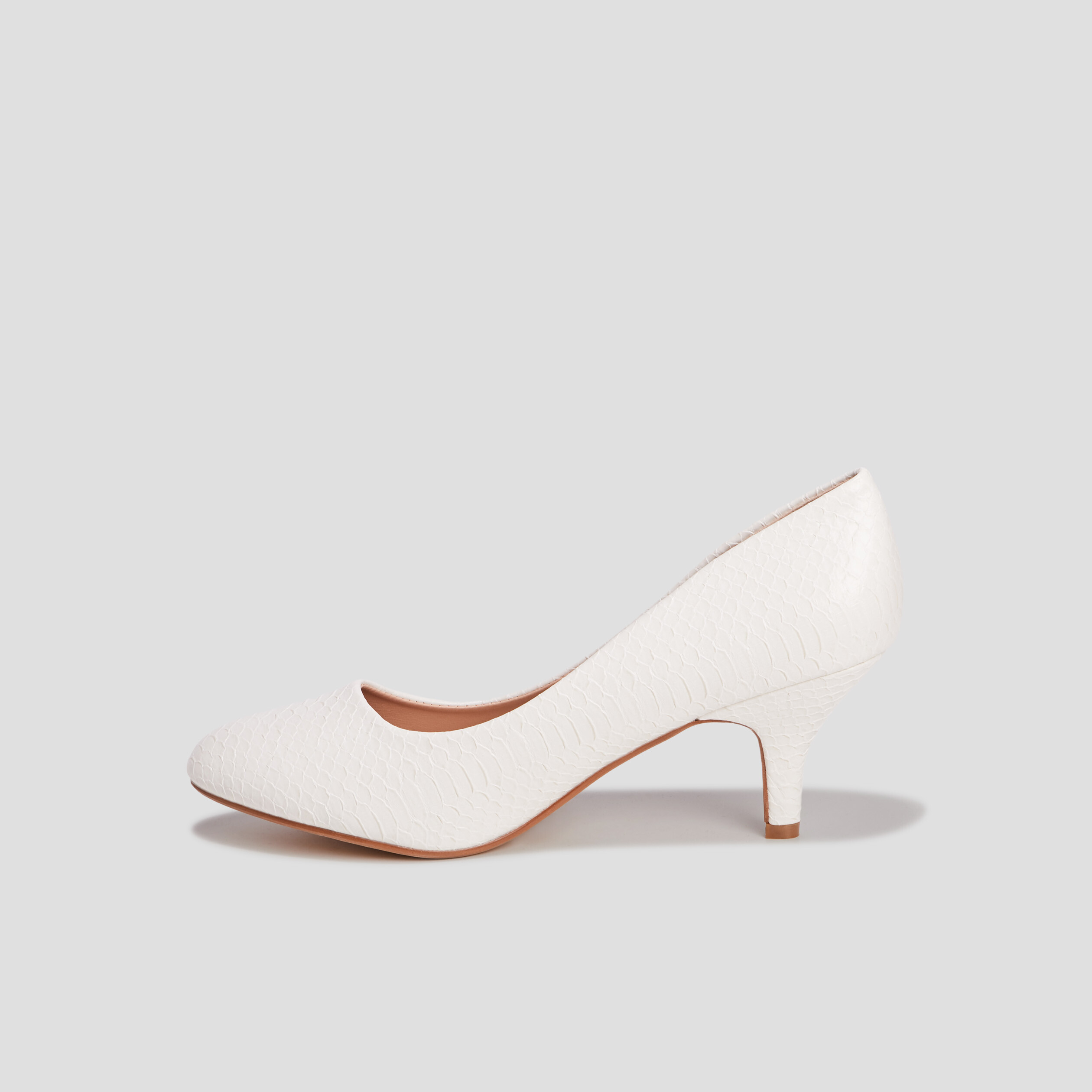 Escarpins irisés blanc femme | La Halle