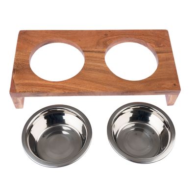 Modern Living Napfbar aus Holz Nellore