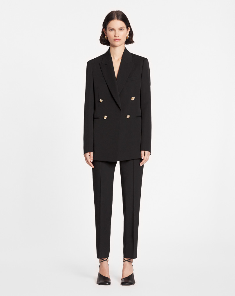 VESTE A DOUBLE BOUTONNAGE