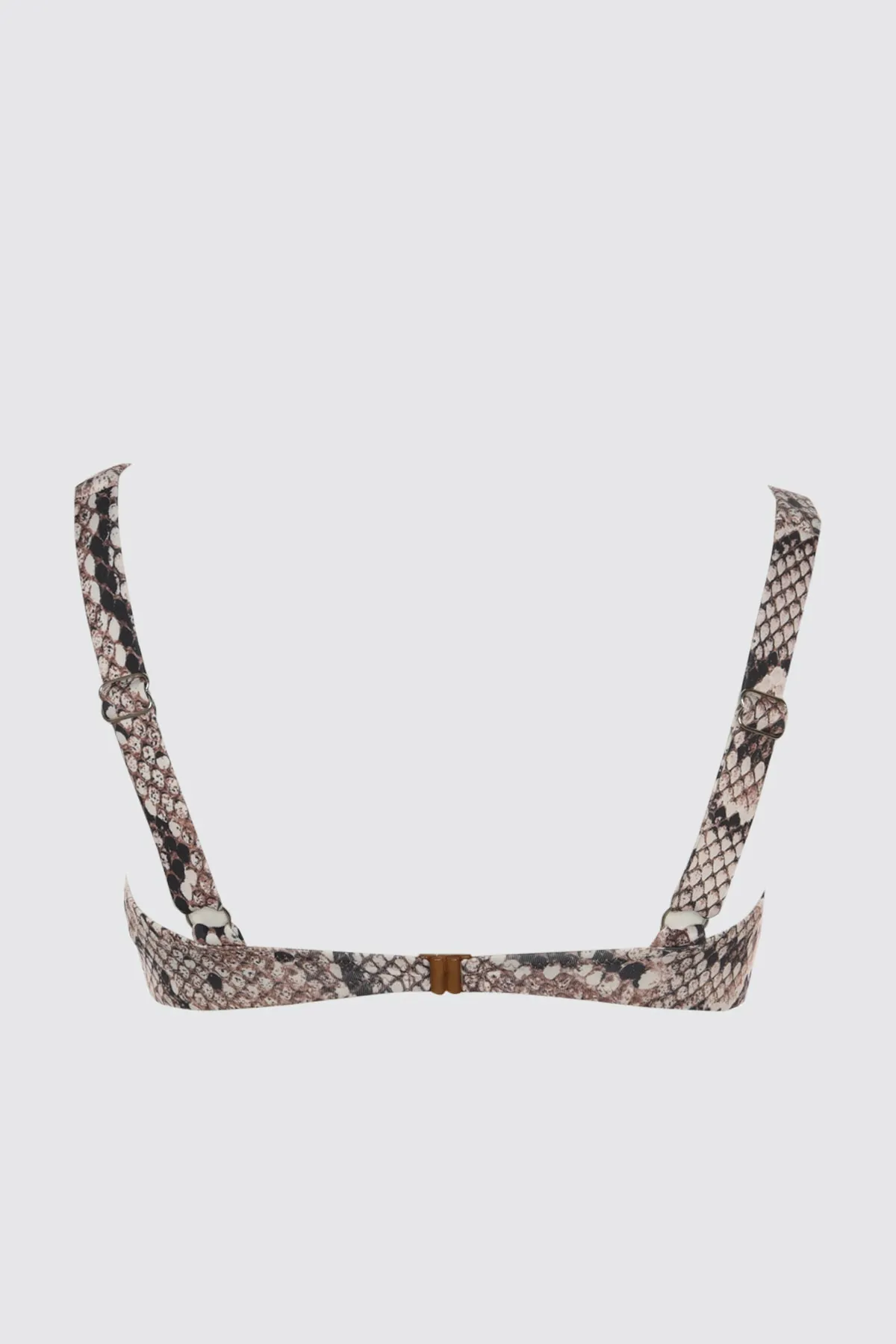 Trendyol Collection  Bikinioberteil mit Schlangenmuster TBESS21BU0020