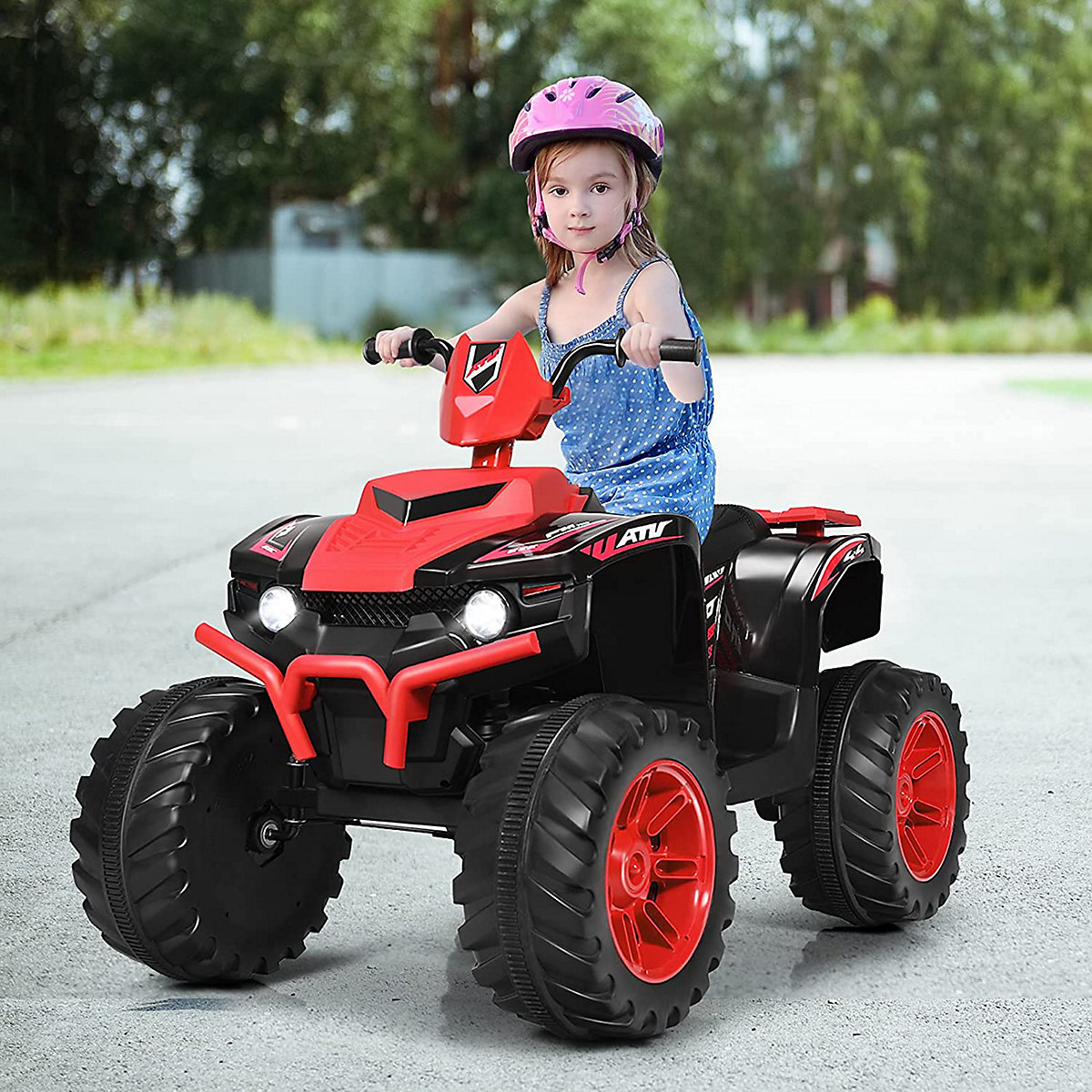 Quad 2,8-5 km/h mit Scheinwerfer