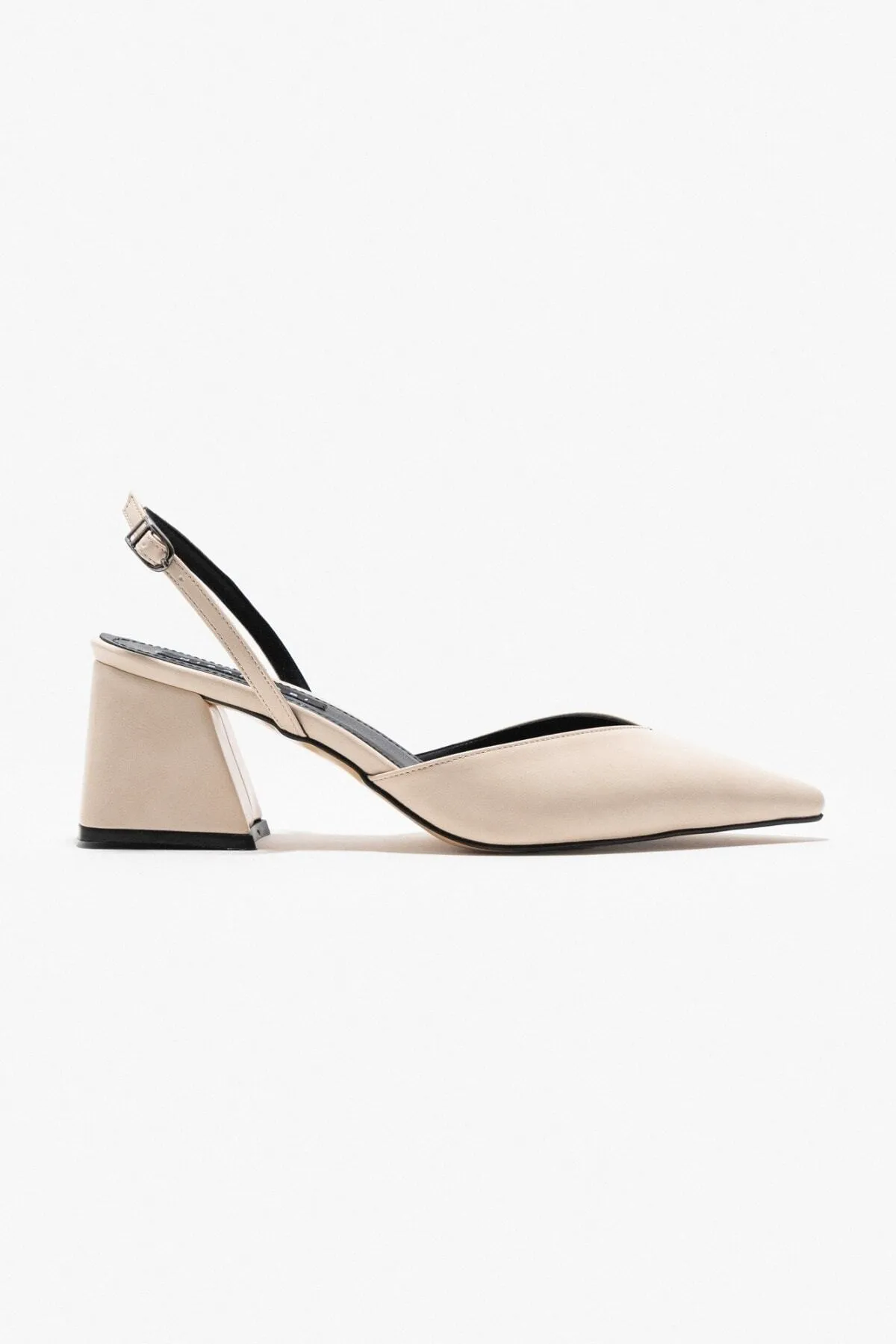 NİŞANTAŞI SHOES  High Heels - Beige - Blockabsatz