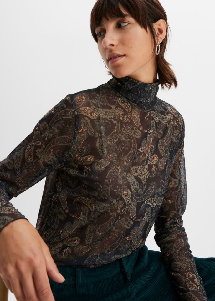 Bedrucktes Meshshirt