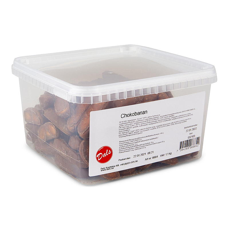 KnallGodt Skumbanan 1,1 kg sjokolade