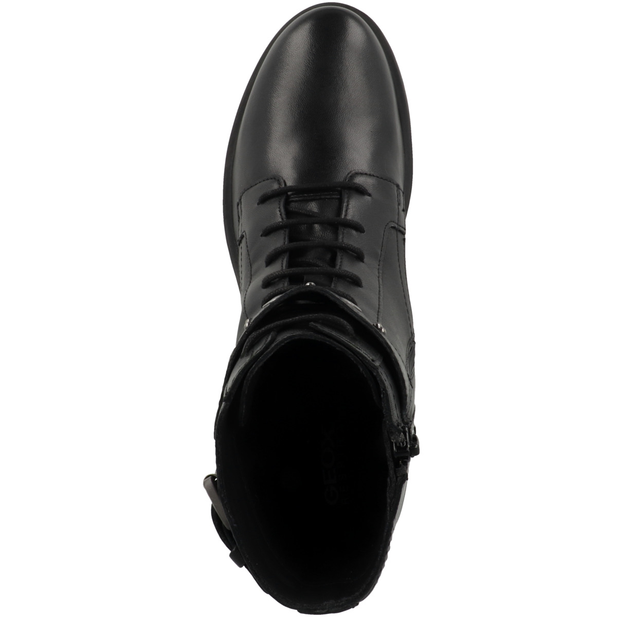 Geox D Rawelle F Schnürboots schwarz