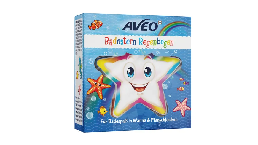 AVEO Kids Badestern Regenbogen