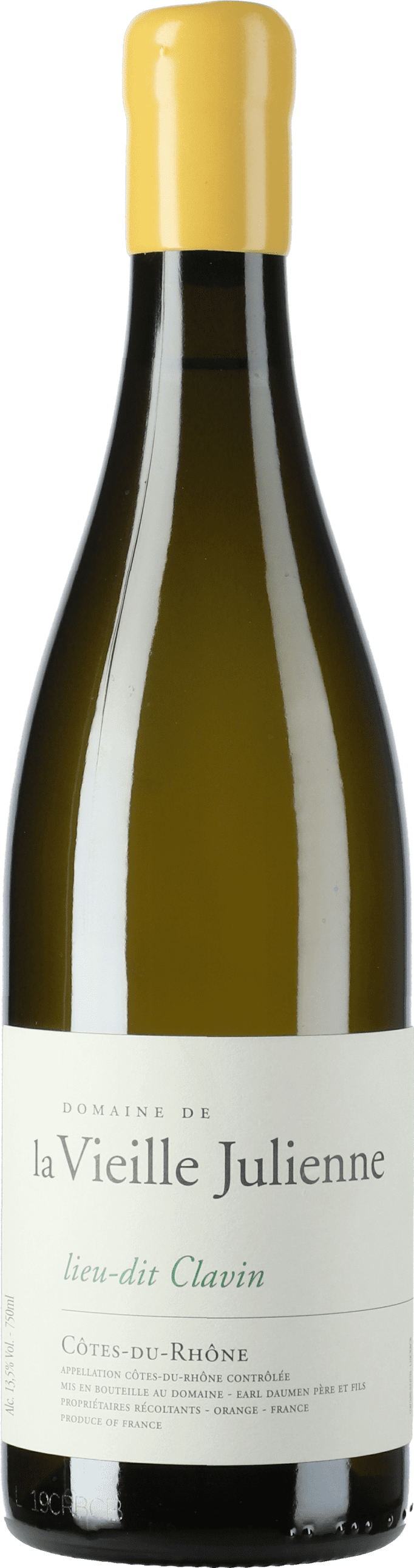 Domaine de la Vieille Julienne: Cotes du Rhone Blanc lieu-dit Clavin 2022