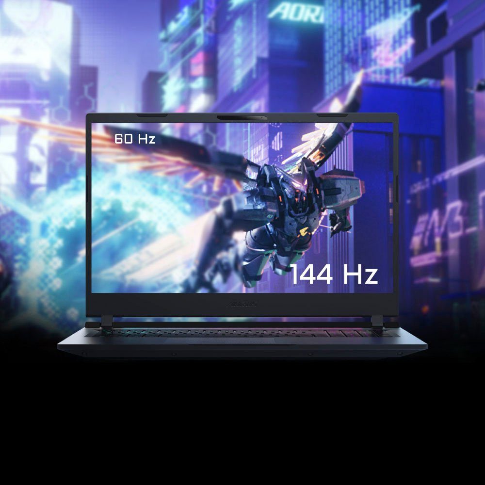 Gigabyte AORUS 17 BSF-73DE654SH Gaming-Notebook (43,94 cm/17,3 Zoll, Intel Core i7 13700H, GeForce RTX 4070, 1000 GB SSD)