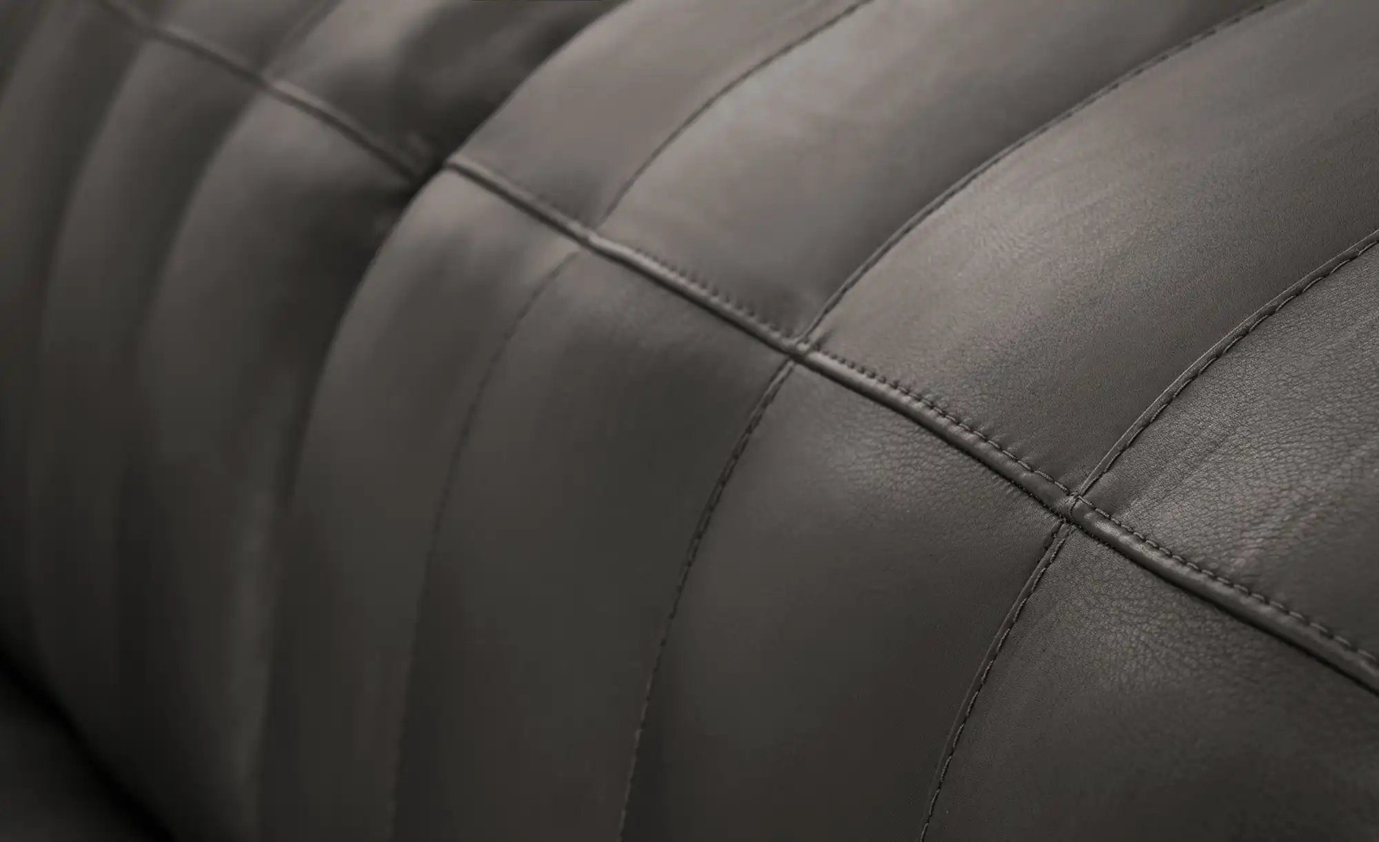 Natuzzi Editions Ledersofa mit Kopfteilverstellung Portento