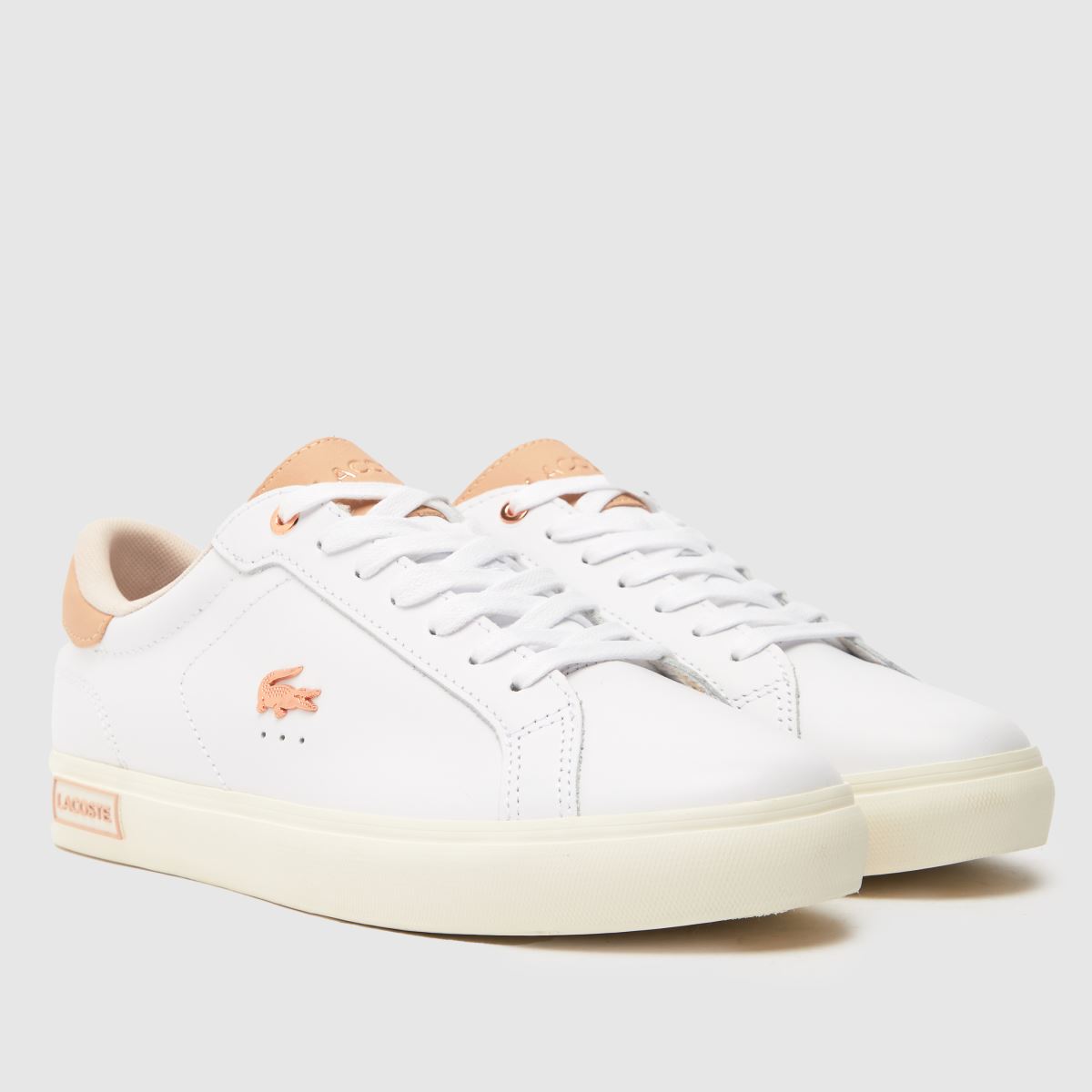 Lacoste – Powercourt – Vita träningsskor