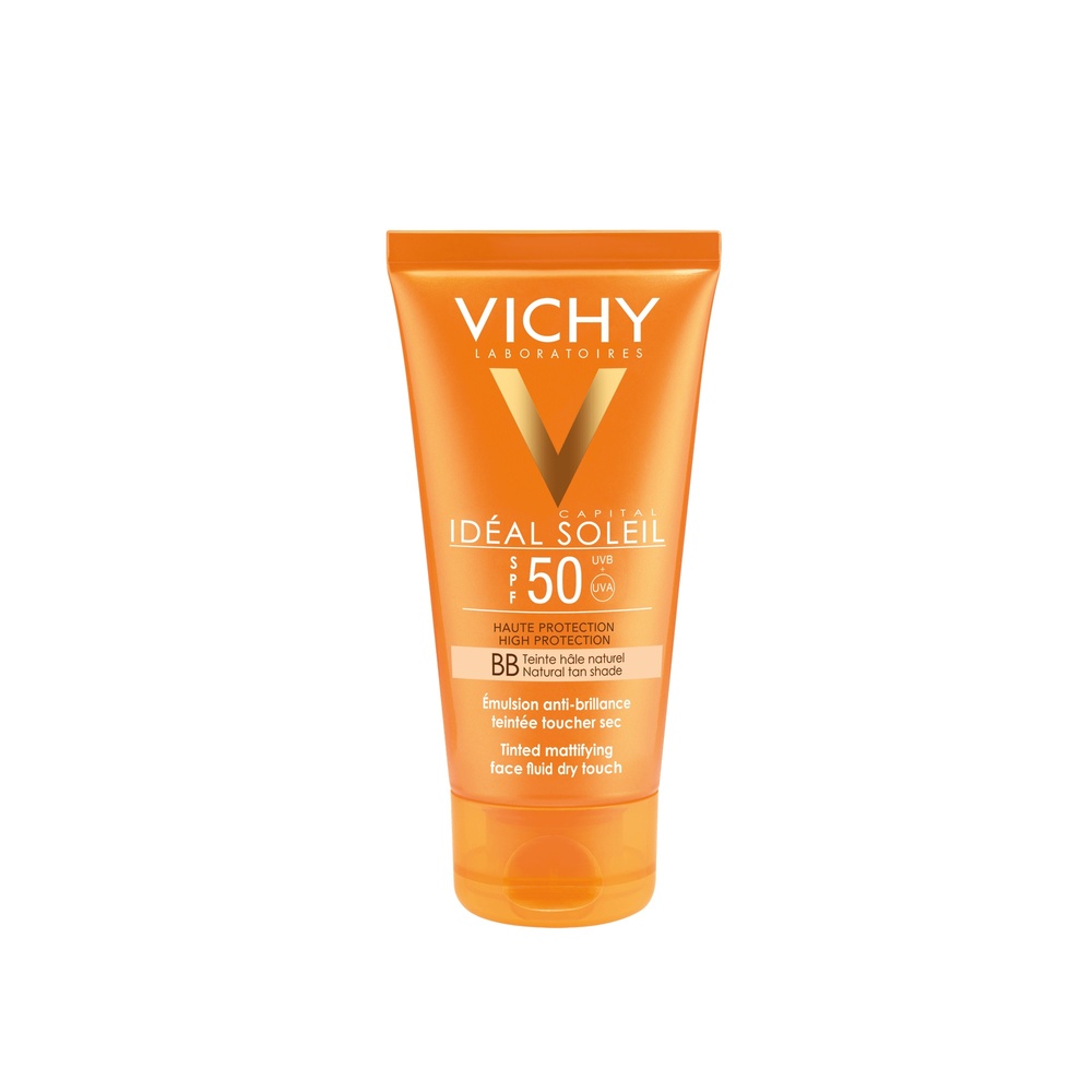 Vichy Ideal Soleil Bb Crème Onctueuse TeintéeSpf50 Protection visage
