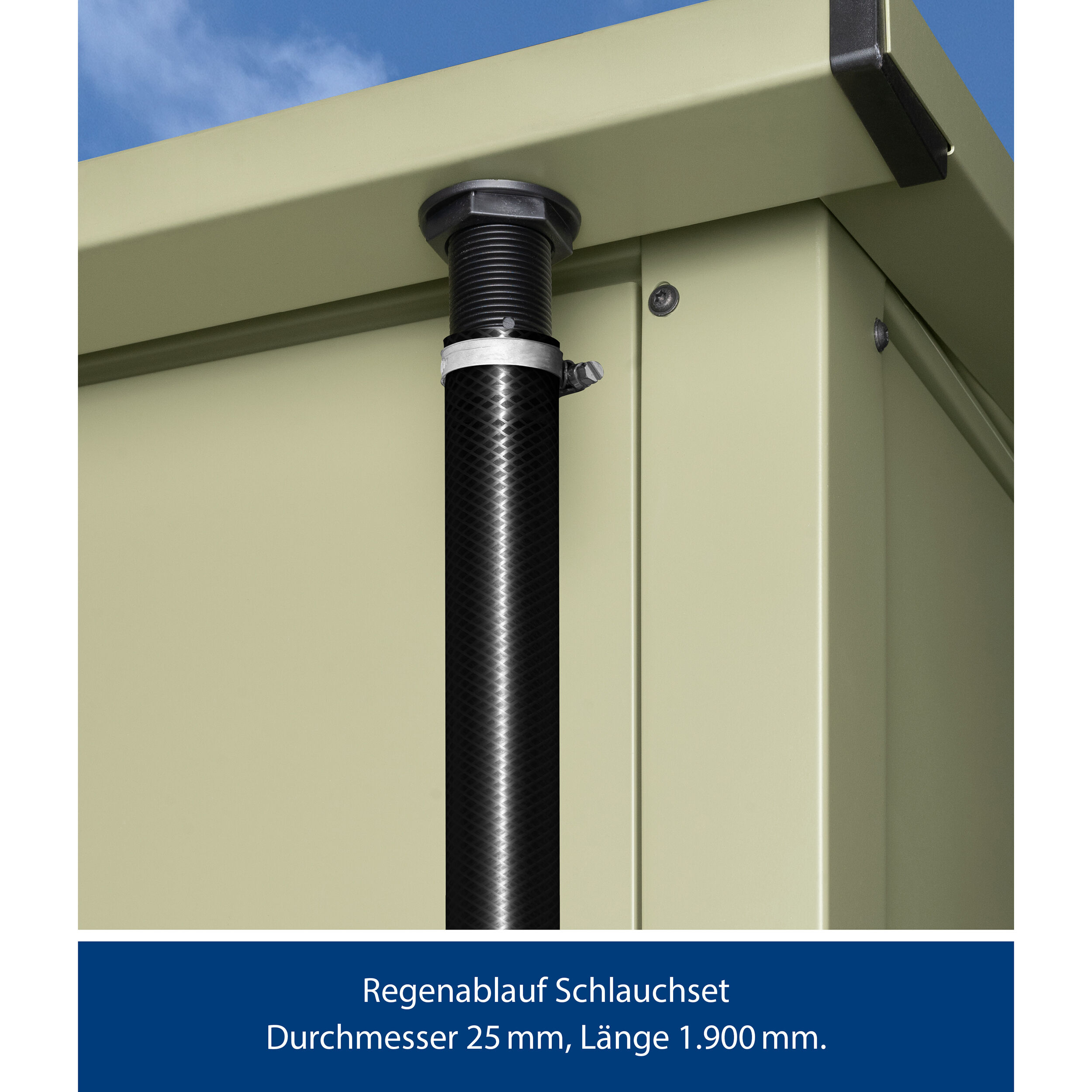 Regenablauf Schlauchset