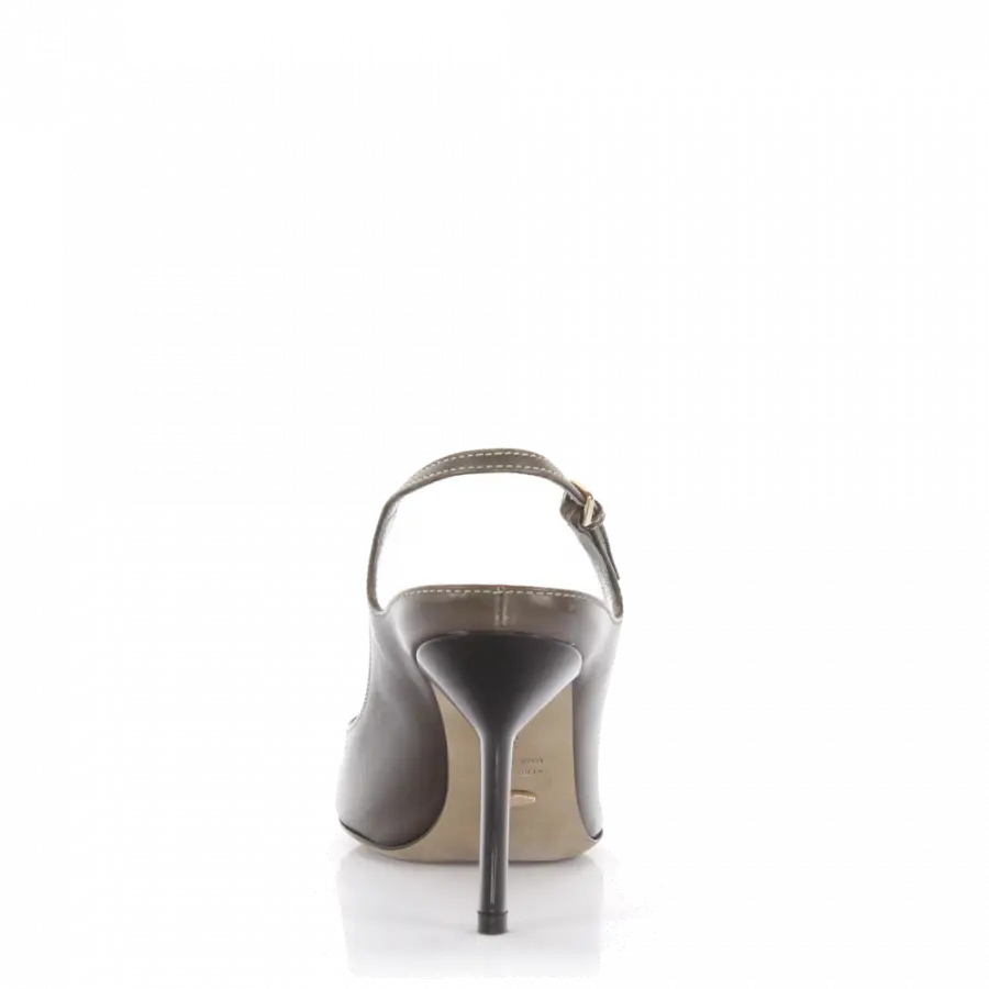 Sergio Rossi - Slingpumps Leder braun - braun