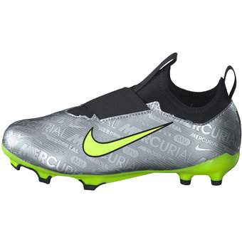 Nike Jr Vapor 15 Academy MG Fußball in silber