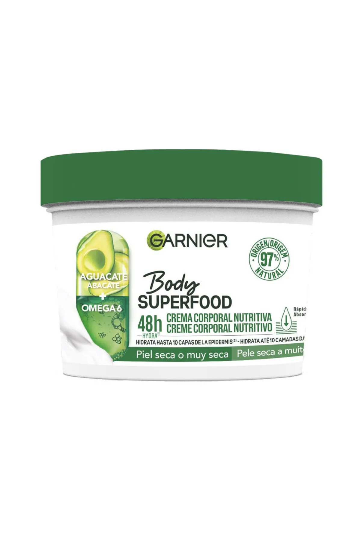 Garnier  Body Superfood Pflegende Körpercreme Garnier 380 ml