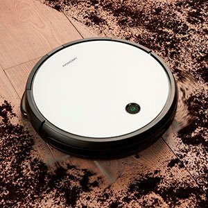 Medion® Nass-Trocken-Saugroboter S12 SW MD 20041, App + Alexa Steuerung, Betriebszeit bis zu 110 Min.
