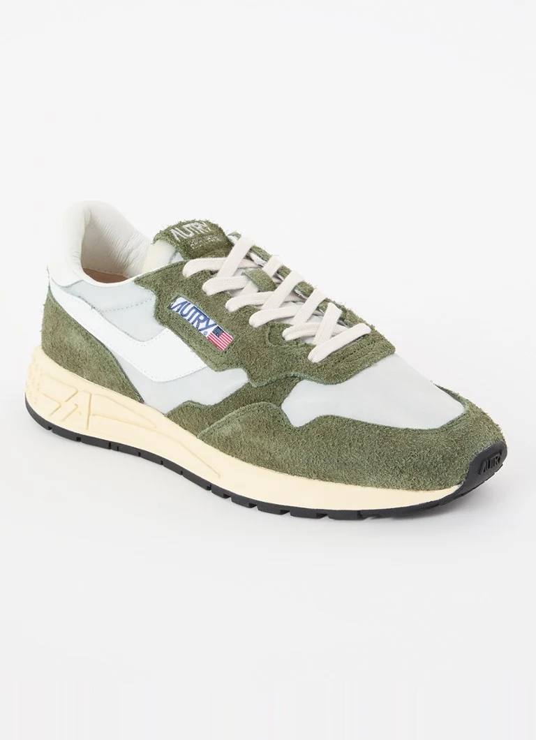 Autry Reelwind sneaker with suede details