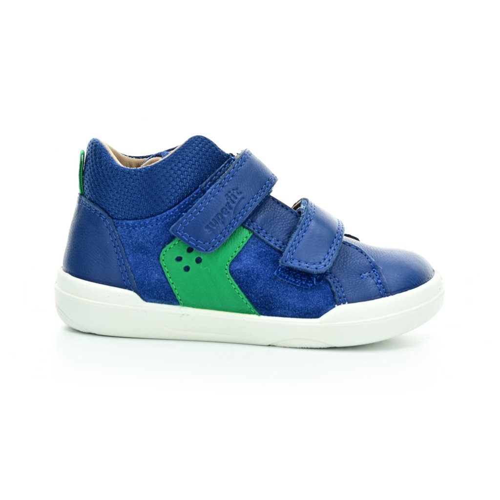 Superfit Superfree Nappa Blau/Grün Barfußschuhe