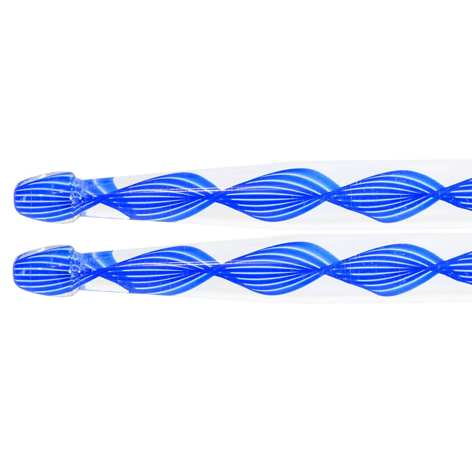 keepdrum Schlagzeug DA-B Acryl Drumsticks 5B Blau