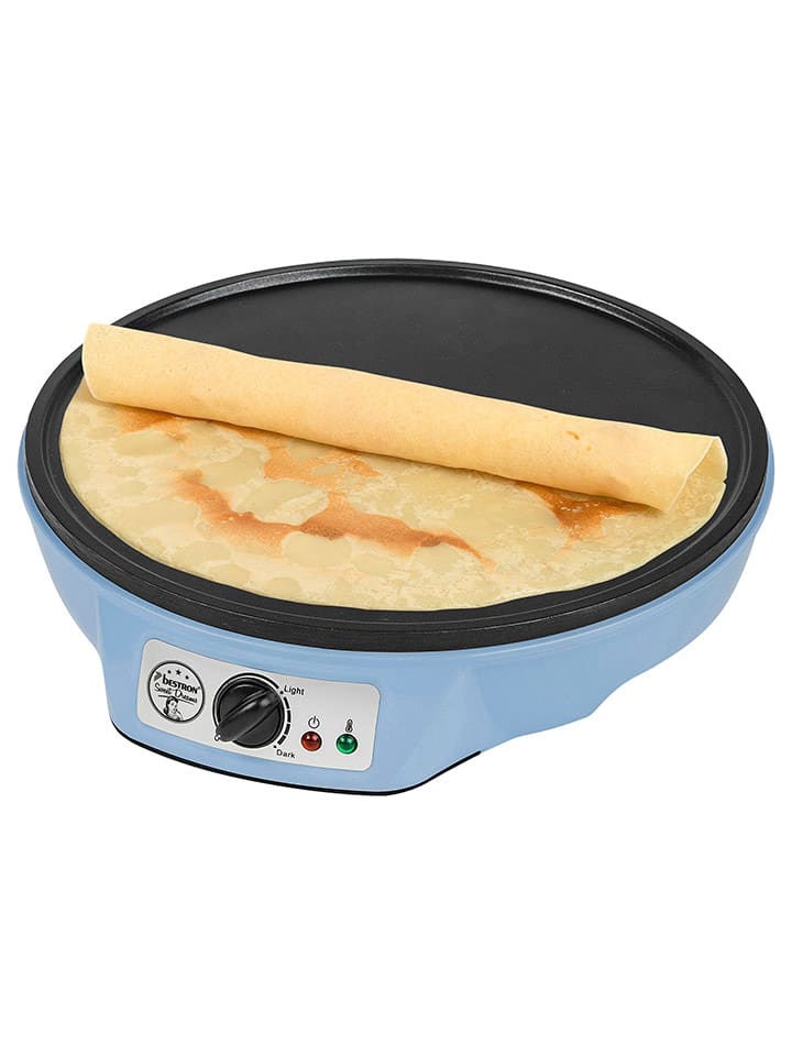 bESTRON Crêpes-Induktionsplatte in Hellblau günstig kaufen onesize