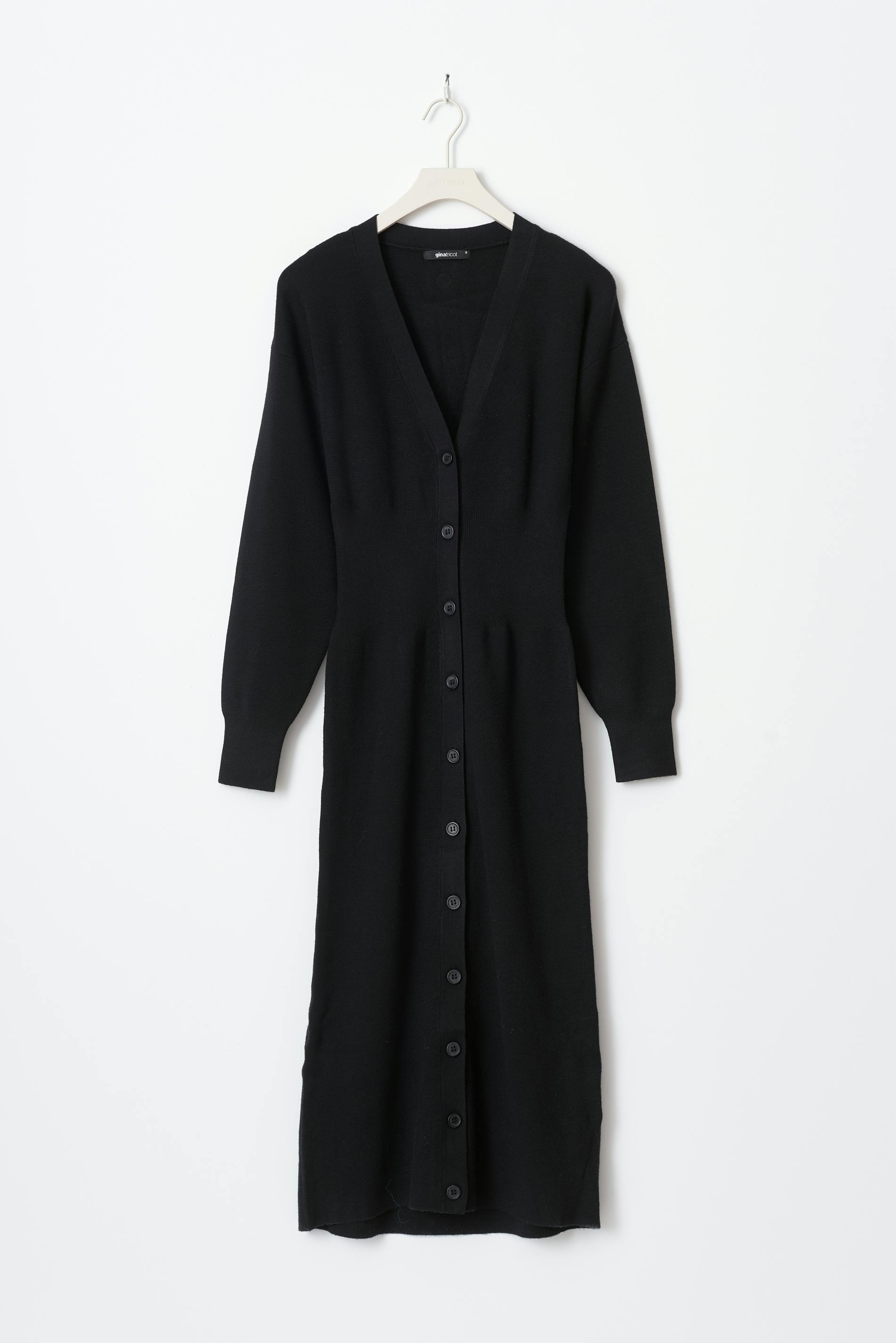 Knitted button down dress