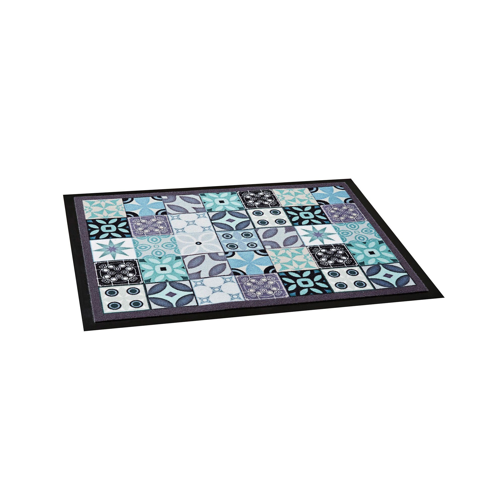 Tapis anti-poussière rosaces
